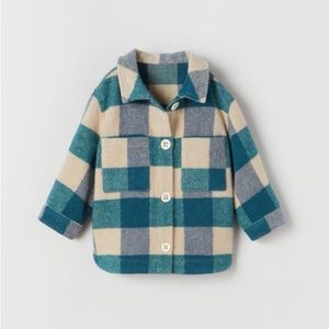 Zara Plaid Overshirt